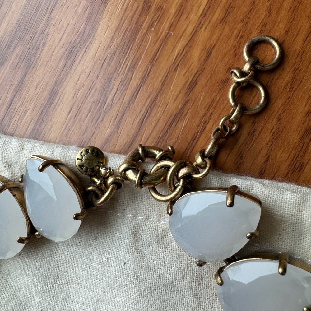 J. Crew White Statement Choker Necklace - Picture 3 of 5